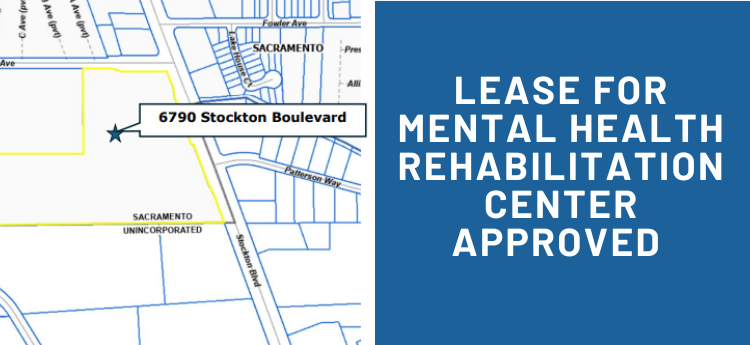 Mental Health Rehabilitation Center Lease Approved