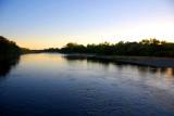 American River at dusk