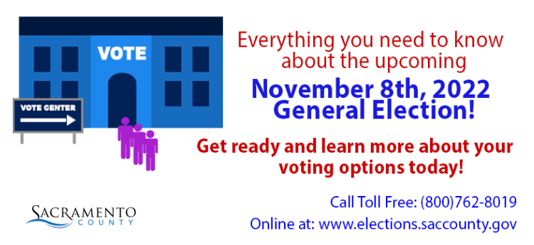 Everything you need to know about the upcoming Nov. 8, 2022 General Election - Get ready and learn more about your voting option