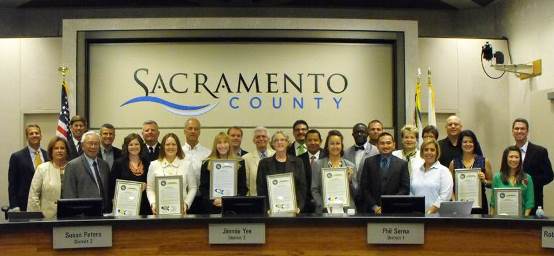 Board honors sustainable businesses