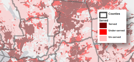 Sacramento County Broadband Mapping 