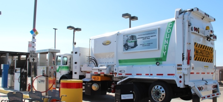 demonstrate CNG fast-fill