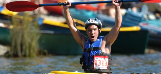 Kayaking leg of Eppies Great Race