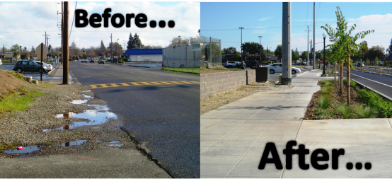 Freedom Park Dr Before and After