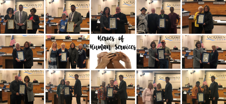 Heroes of Human Services - Collage of Award Winners