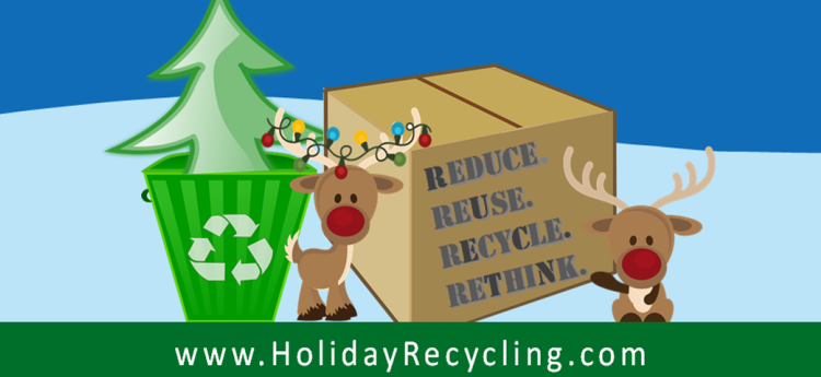 Holiday tree recycling