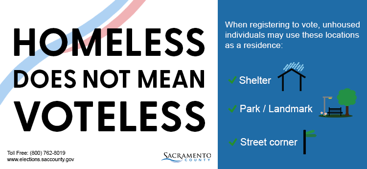 Homeless does not mean voteless 