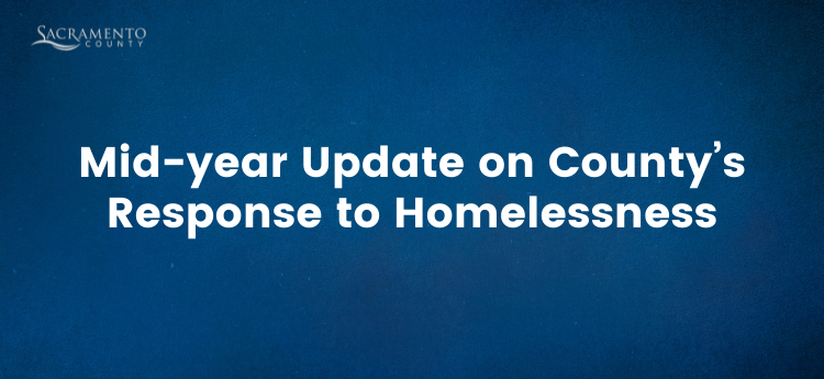 Mid-year Update on County's Response to Homelessness