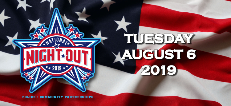 National Night Out Tuesday August 6 2019