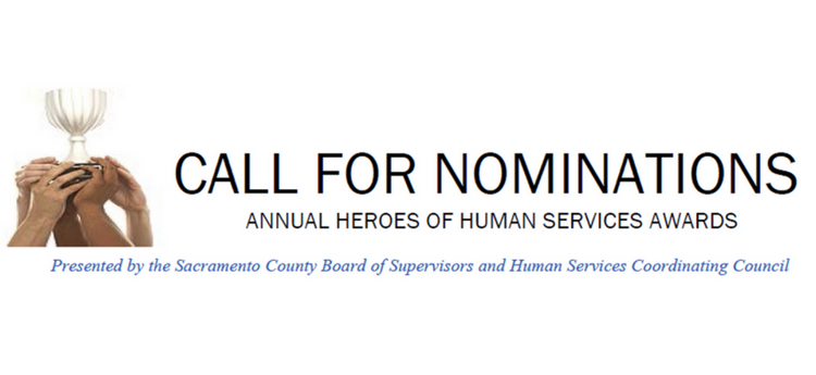 Call For Nominations - Annual Heroes of Human Services Awards