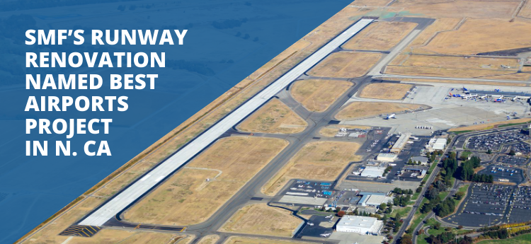 SMF’s Runway Renovation Named Best Airports Project in N. California