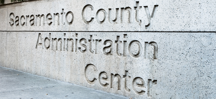 Sacramento County admin building