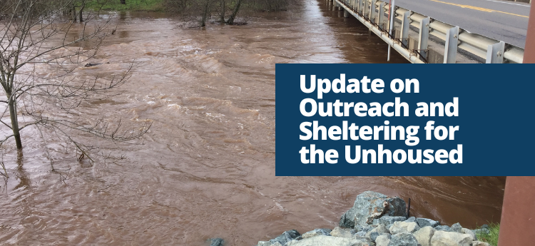 Update Outreach Sheltering Unhoused