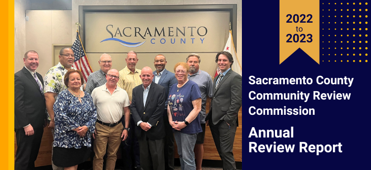 Sacramento County Community Review Commission Annual Review Report 2022-2023