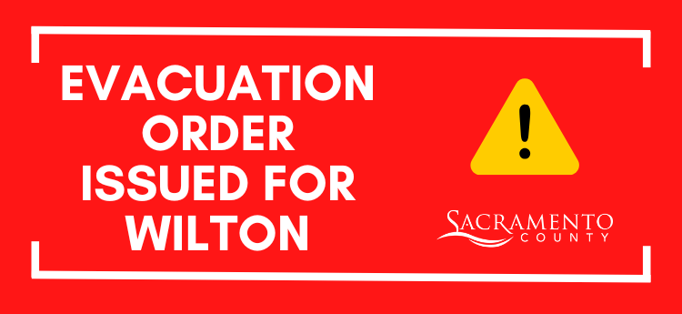 Evacuation order for Wilton